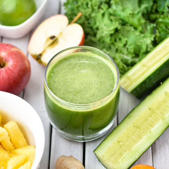 Green Juice - Recipe photo by Woman in Real Life