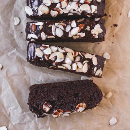 Keto Chocolate Almond Pound Cake - Recipe photo by StemandSpoon