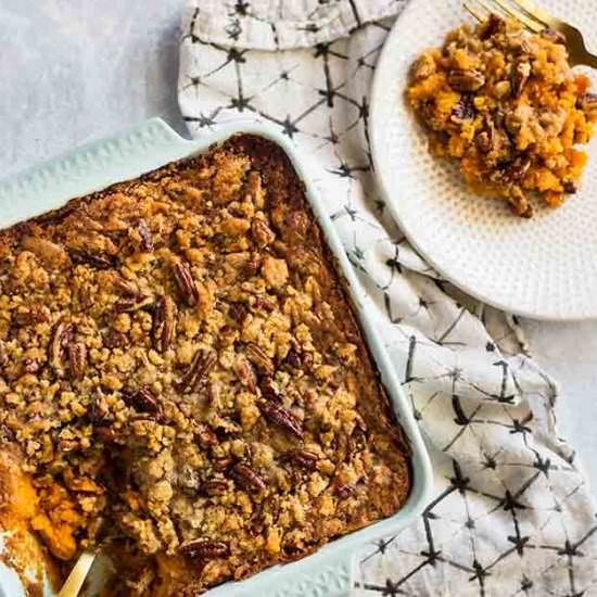 Southern Sweet Potato Casserole - Recipe photo by SundaySupper