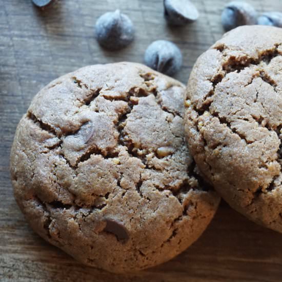 Double Chocolate Chip Cookies - Recipe photo by livelaughlove