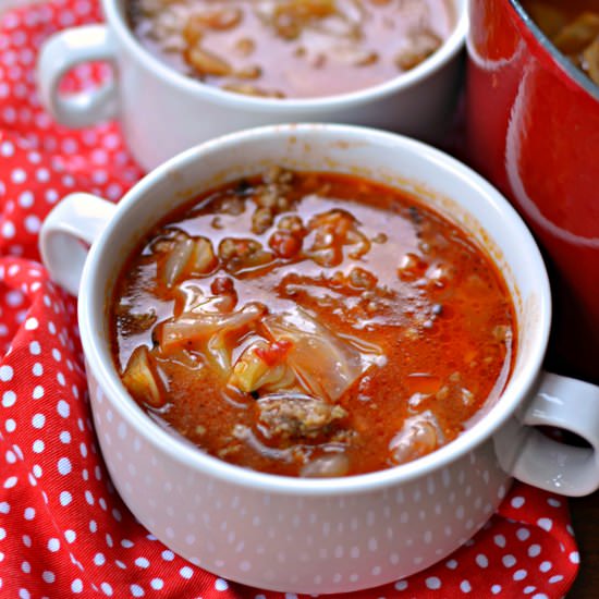 Cabbage Roll Soup - Recipe photo by Small Town Woman