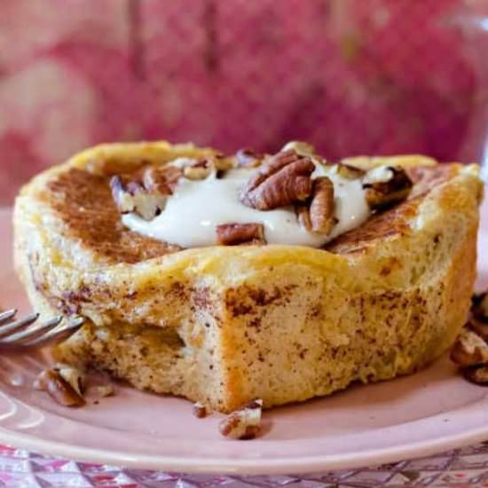 Stuffed Baked French Toast - Recipe photo by onlinepastrychef