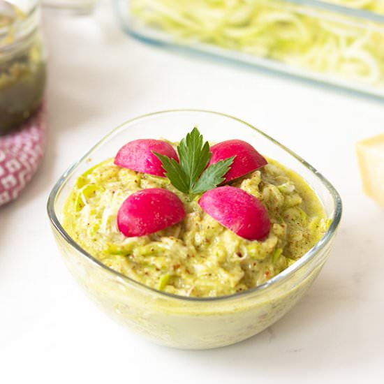 Zoodles With Pesto - Recipe photo by claudiacanu