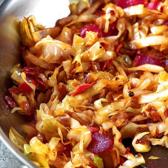 SOUTHERN FRIED CABBAGE - Recipe photo by Chefjar