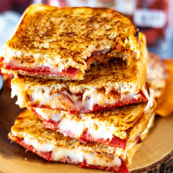Pizza Grilled Cheese - Recipe photo by pipercooks