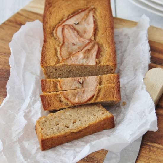 Cardamom Pear Tea Bread - Recipe photo by Inspired Edibles