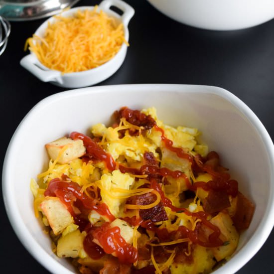 Loaded Breakfast Bowls - Recipe photo by Cuts and Crumbles