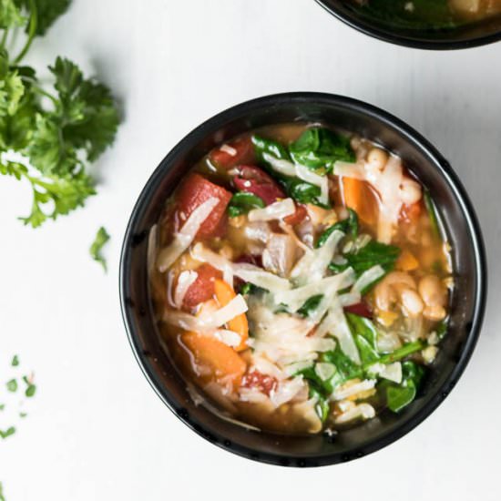 Instant Pot Minestrone - Recipe photo by infinebalance