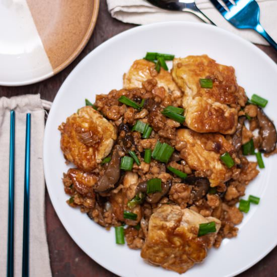 Soy Chicken and Tofu - Recipe photo by kusinaniteds