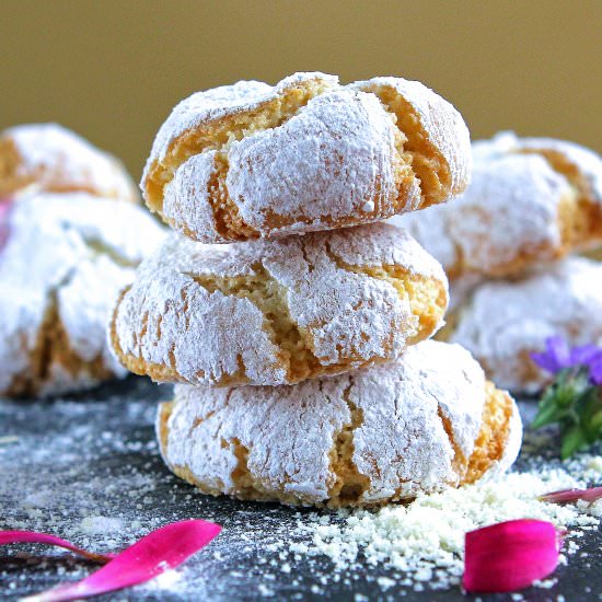 Amaretti Cookies - Recipe photo by glutenfreealchemist