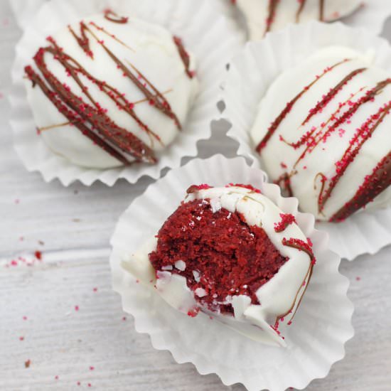 Red Velvet Cake Balls - Recipe photo by Ereese