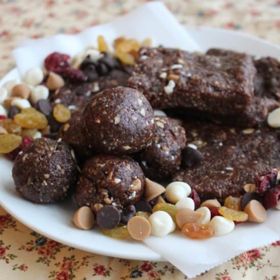 No-Bake Fruit & Nut Bars - Recipe photo by MyRecipeReviews