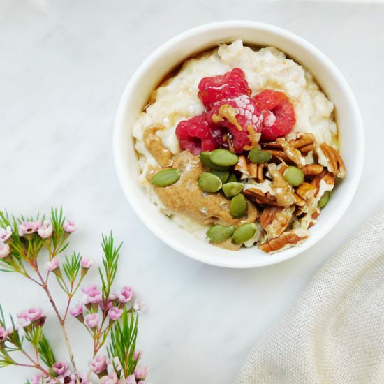 Totally Awesome Overnight Oats - Recipe photo by a new green leaf