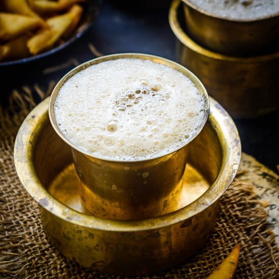 South Indian Filter Coffee - Recipe photo by Whiskaffair