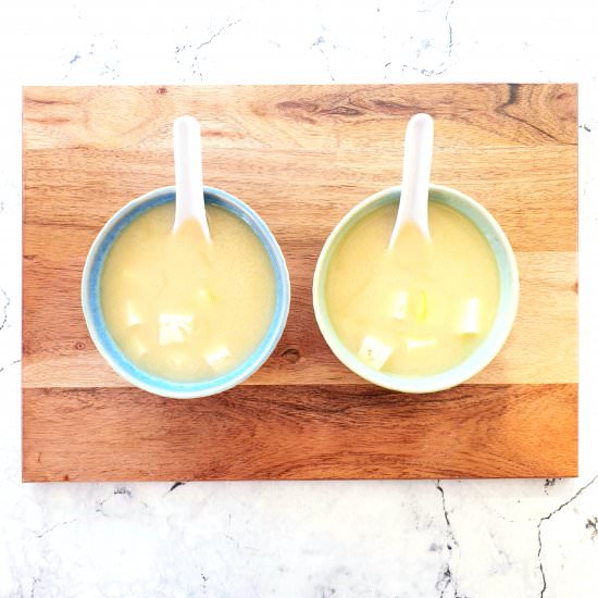 Miso Soup with Ginger & Tofu - Recipe photo by FeastGloriousFeast