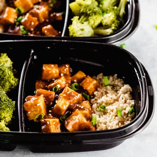 Teriyaki Tofu Meal Prep! - Recipe photo by emilieeats