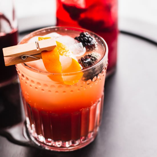 Vanilla Blackberry Mocktail - Recipe photo by megiswell