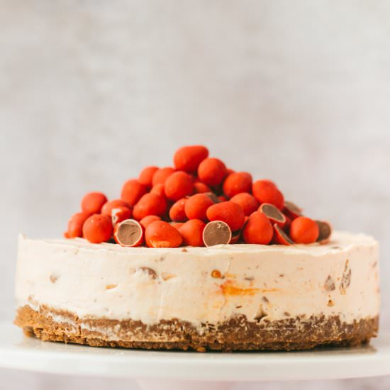 No-Bake Mini Egg Cheesecake - Recipe photo by amytreasurefood