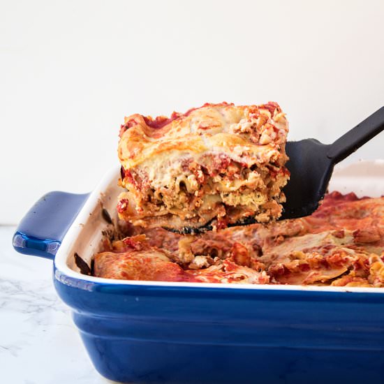 Vegan Lasagna - Recipe photo by Plentyfullvegan