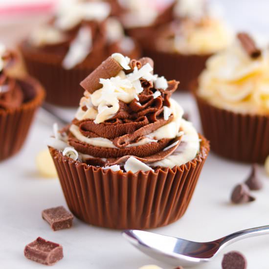 Triple Chocolate Mousse Cups - Recipe photo by A baJillian Recipes
