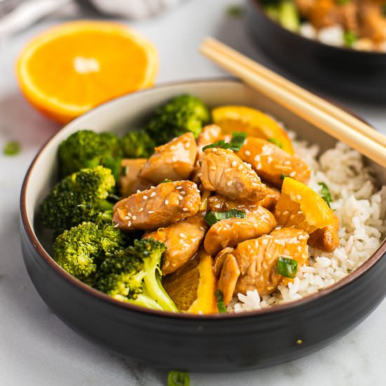 Healthy Orange Chicken - Recipe photo by Shuangys Kitchensink