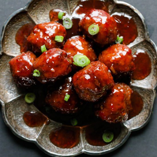 Crock Pot Meatballs - Recipe photo by DailyAppetite