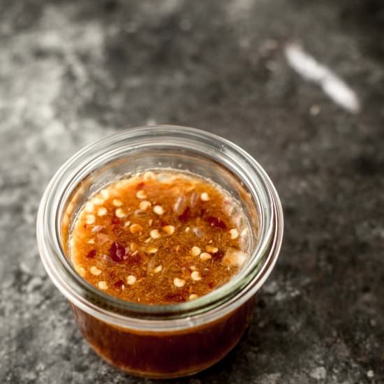 Simple Thai Dressing - Recipe photo by InquiringChef