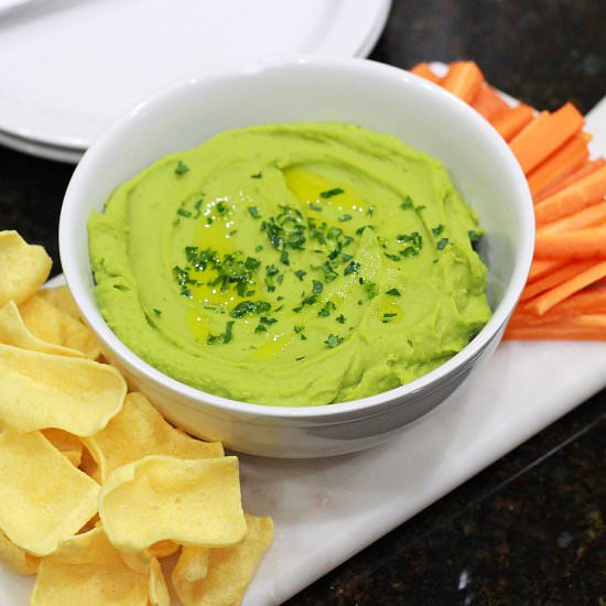Avocado Hummus - Recipe photo by Nourish with Renata