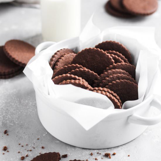 Chocolate Sugar Cookies - Recipe photo by thesweetoccasion