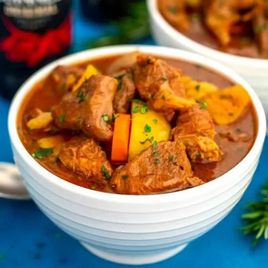 Guinness Beef Stew - Recipe photo by peasandpeonies