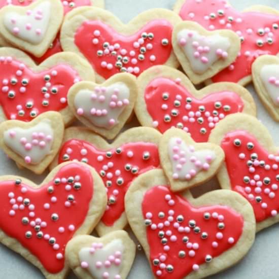 Gluten-Free Heart Shaped Cookies - Recipe photo by asiancaucasian