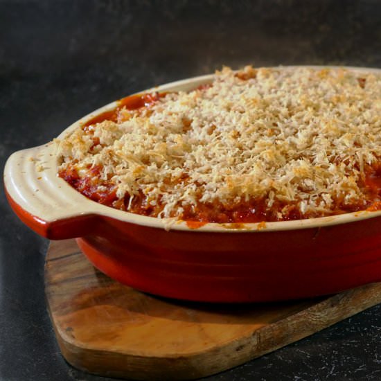 Easy Aubergine/Eggplant Parmigiana - Recipe photo by London-Unattached