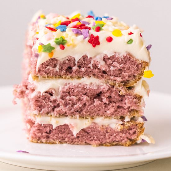3 Layer 6 Inch Cake - Recipe photo by pamelaz