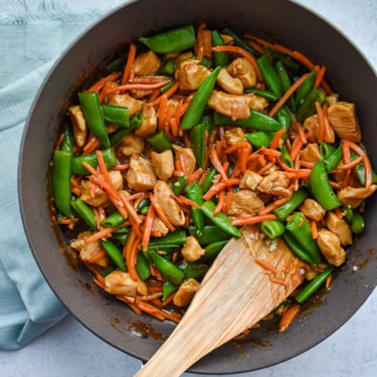 Sesame Chicken Stir Fry - Recipe photo by servingupsimplicity