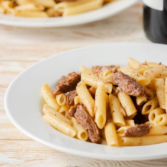 Vegan Truffle Pasta - Recipe photo by slavicvegan