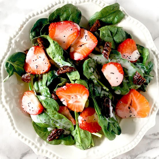 Strawberry Salad - Recipe photo by The Taste of Kosher