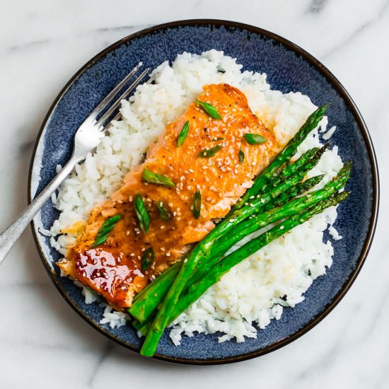 Teriyaki Salmon - Recipe photo by wellplated