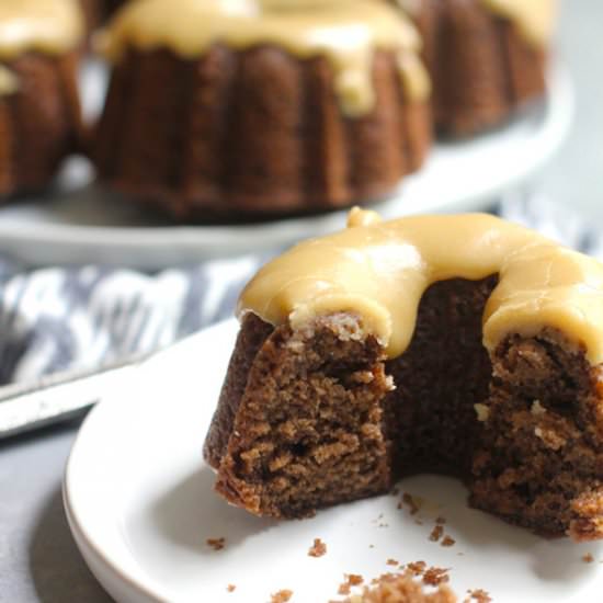 Mini Chocolate Bundt Cakes - Recipe photo by suebeehomemaker