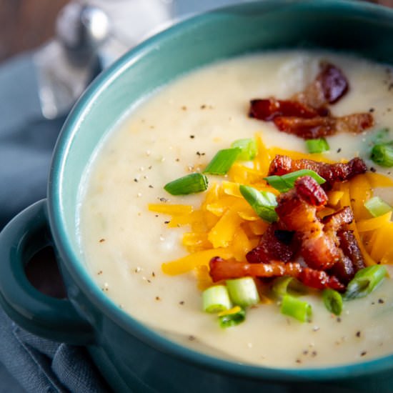 Loaded Baked Potato Soup - Recipe photo by KyleeCooks