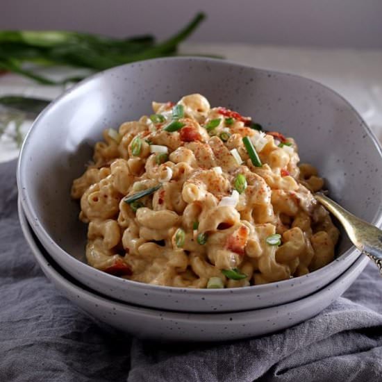 CAULIFLOWER MAC AND CHEESE - Recipe photo by worldly_treat