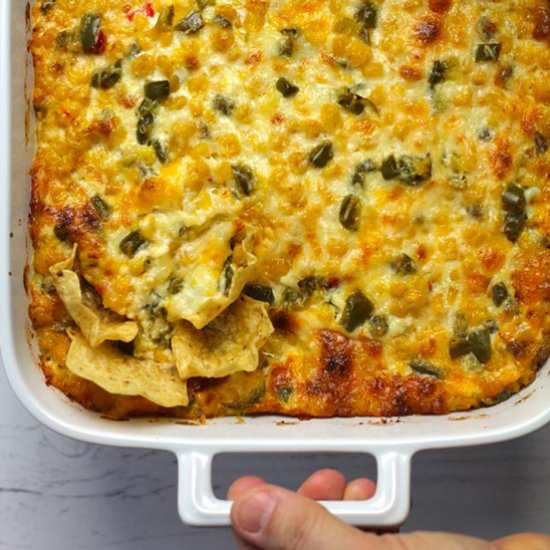 Crazy Good Corn Dip - Recipe photo by suebeehomemaker