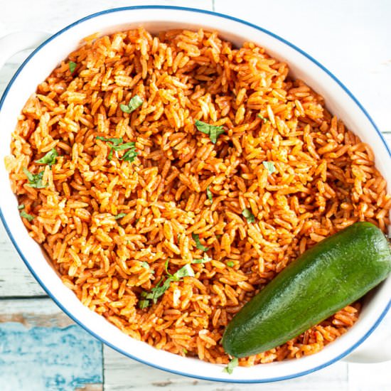 Restaurant Style Mexican Rice - Recipe photo by Jaxx The Bearded Hiker