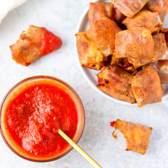 Air Fryer Pizza Rolls - Recipe photo by Colleen Christensen