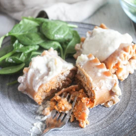 Whole Wheat Turkey Lasagna Rolls - Recipe photo by Simple and Savory