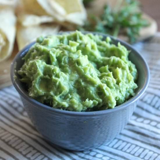 quick and easy guacamole - Recipe photo by Simple and Savory