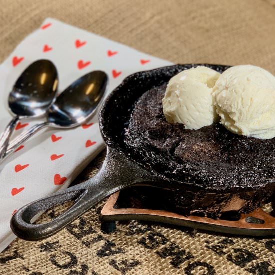 Mini Skillet Hot Fudge Pudding Cake - Recipe photo by scotch_scones