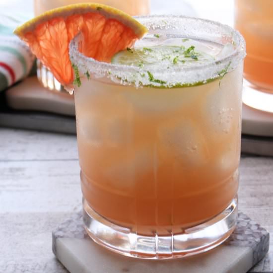 Pink Grapefruit Margarita - Recipe photo by KrazyKitchenMom
