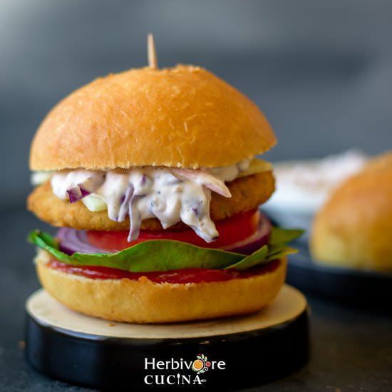 Homemade Sesame Seed Burger Buns - Recipe photo by Herbivore Cucina