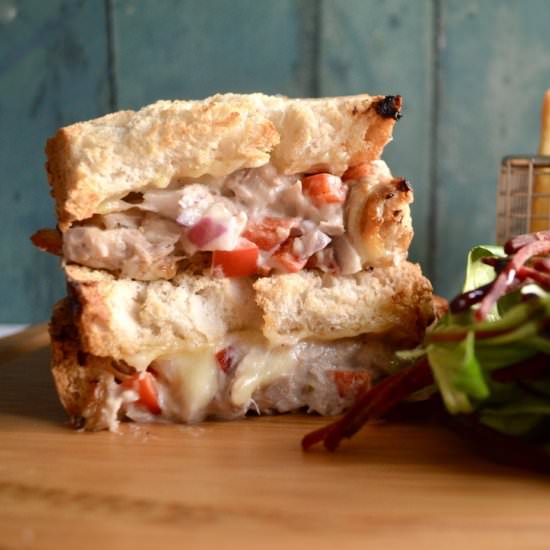 Tuna Melt Toastie - Recipe photo by Fiona Kennedy