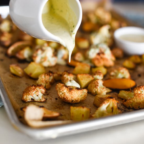 Roasted Cauliflower and Potatoes - Recipe photo by mymoderncookery